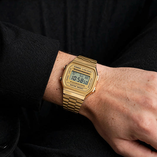 Casio Vintage Gold Digital Watch | Unisex