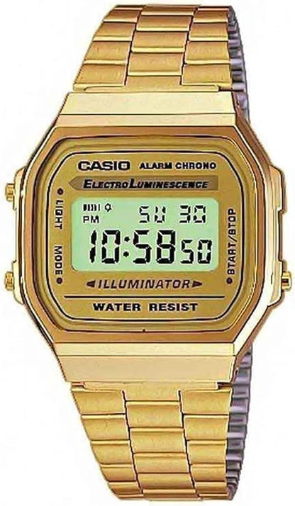 Casio Vintage Gold Digital Watch | Unisex