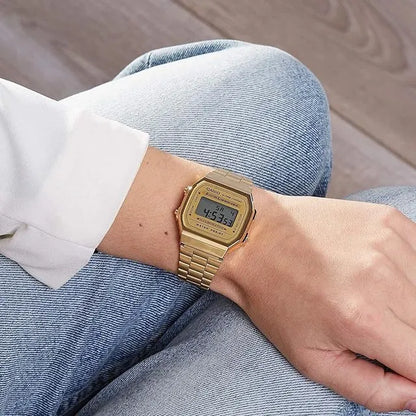 Casio Vintage Gold Digital Watch | Unisex